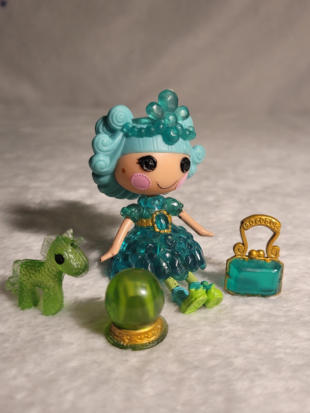 Lalaloopsy Mini Doll Clarity Glitter Gazer Size 3"